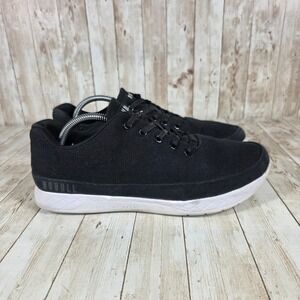 NOBULL Trainer Low Top‎ Cross Training Shoes Sneakers Black Canvas US 10.5